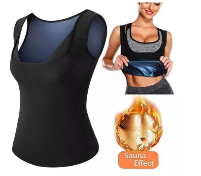 Camiseta reductora mujer efecto sauna